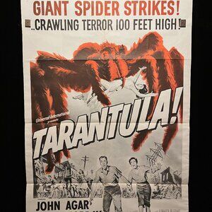 Tarantula R1964 Military One Sheet Movie Poster John Agar, Mara Corday, Horror